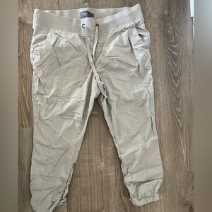Torrid Tan Ankle Cropped Pants Lightweight Casual